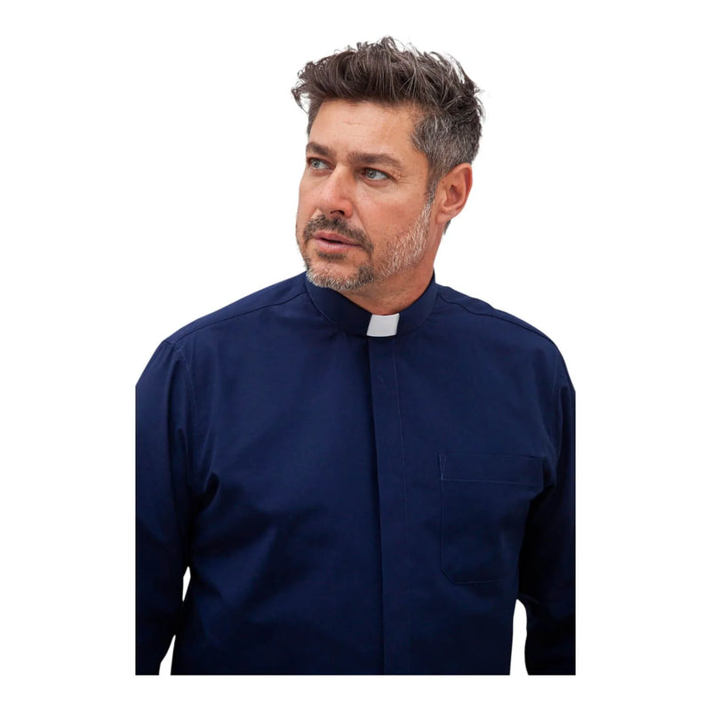 Clerical Shirt Long Sleeve - Various Colors