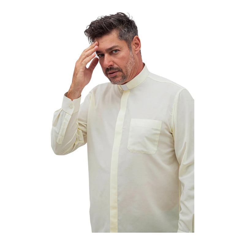 Clerical Shirt Long Sleeve - Various Colors