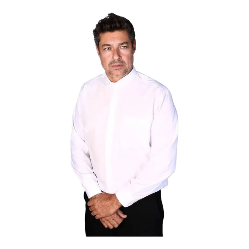 Clerical Shirt Long Sleeve - Various Colors