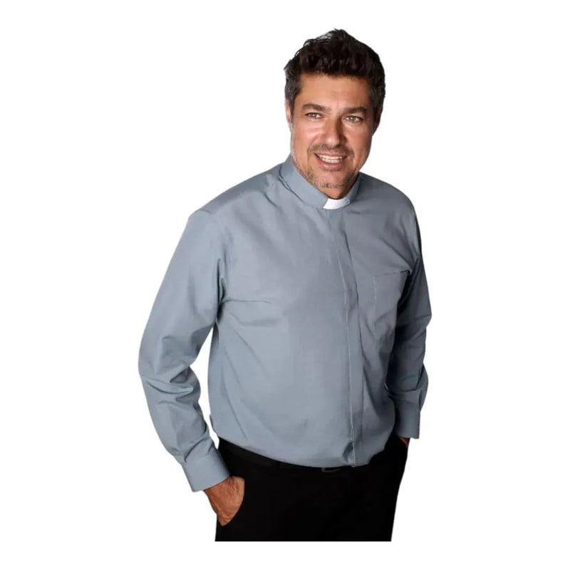Clerical Shirt Long Sleeve - Various Colors