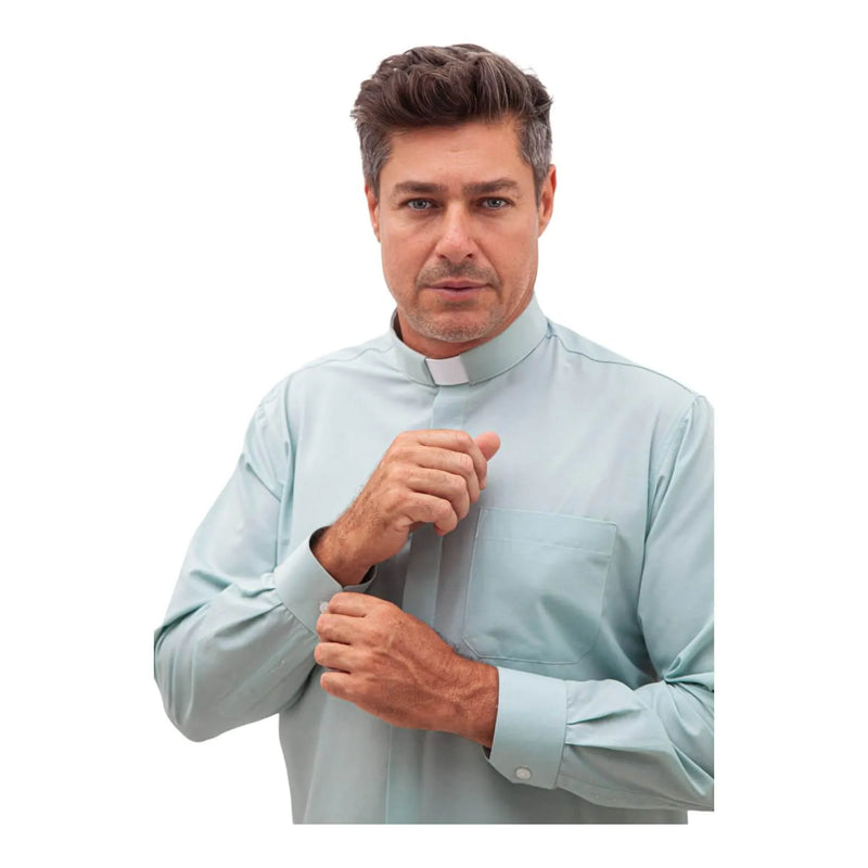 Clerical Shirt Long Sleeve - Various Colors