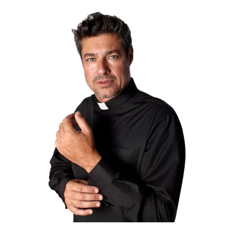 Clerical Shirt Long Sleeve - Various Colors