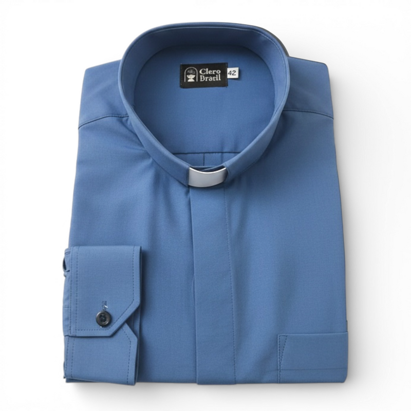 Clerical Shirt Long Sleeve - Various Colors