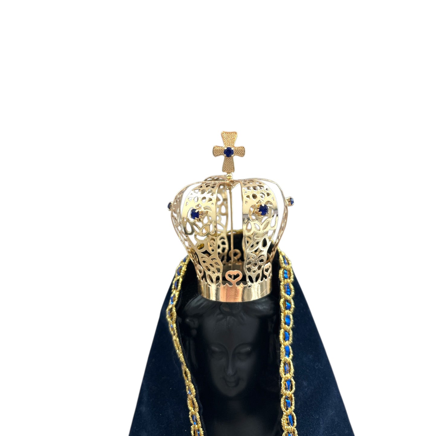 Facsimile of the Original Our Lady of Aparecida Statue - 7.9, 9.8, 13.8 Inch