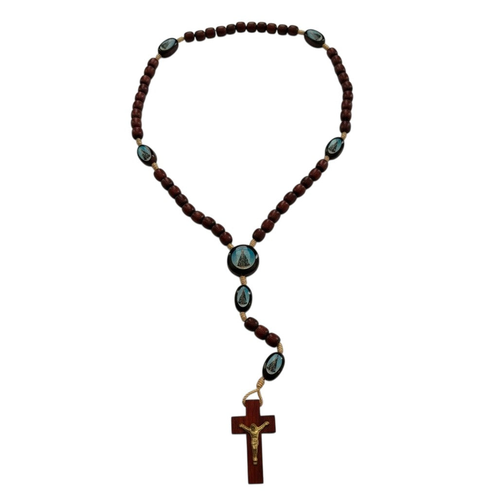 Handmade Wood Rosary