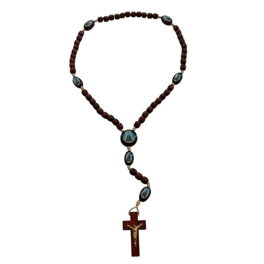 Handmade Wood Rosary