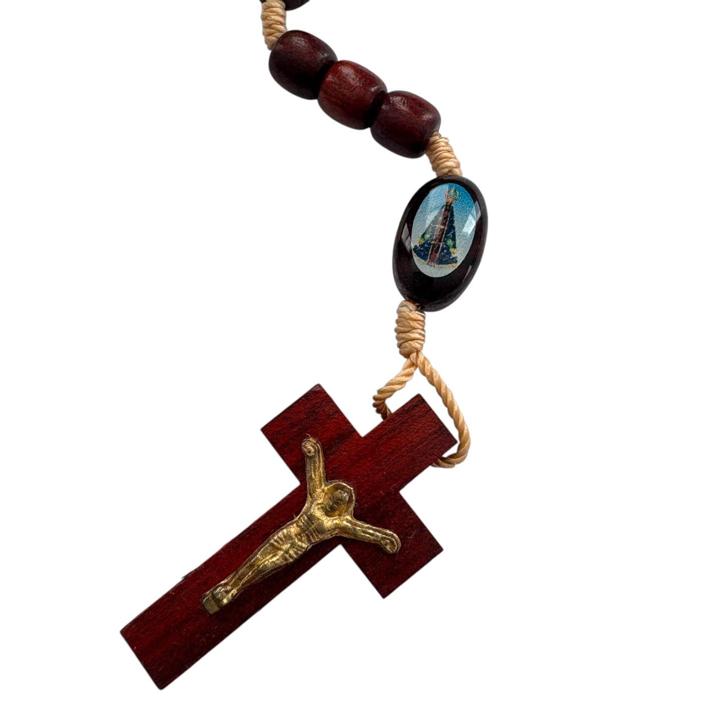 Handmade Wood Rosary