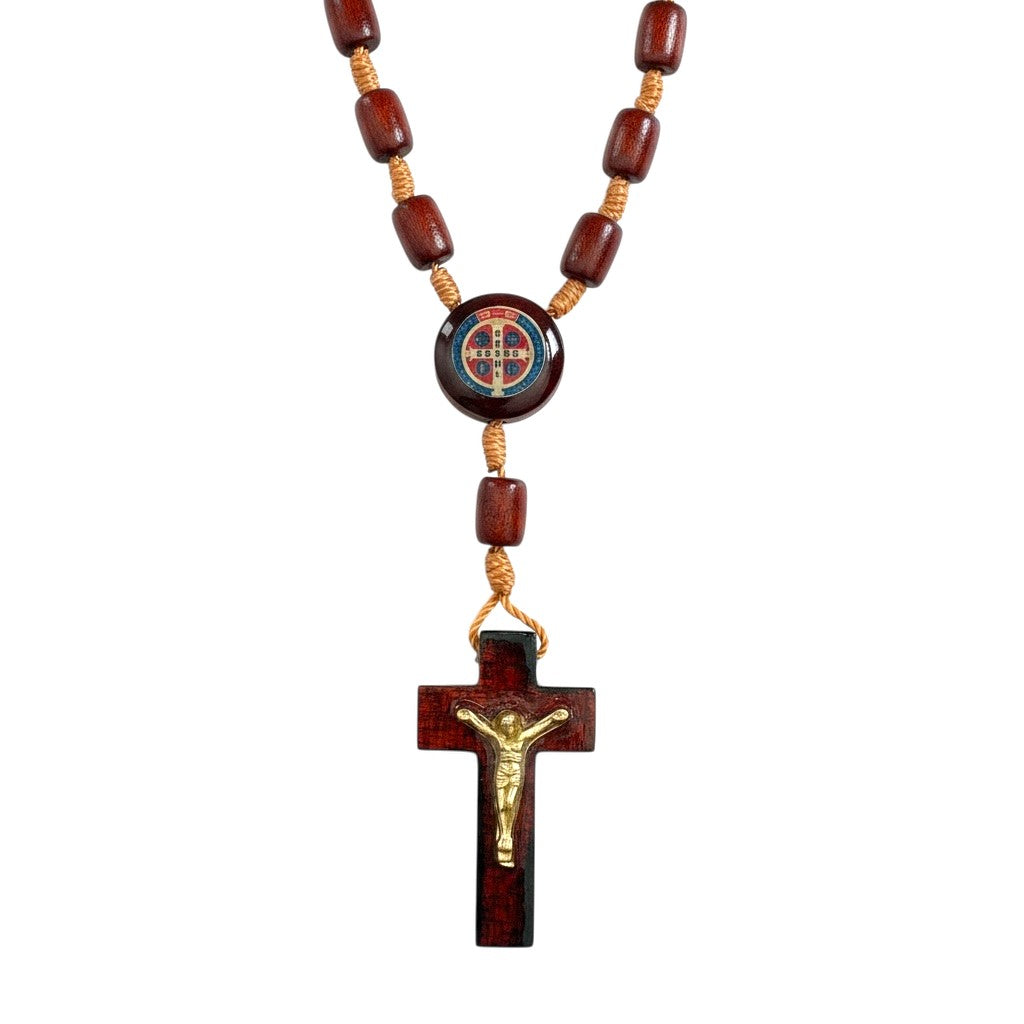 Handmade Wood Rosary