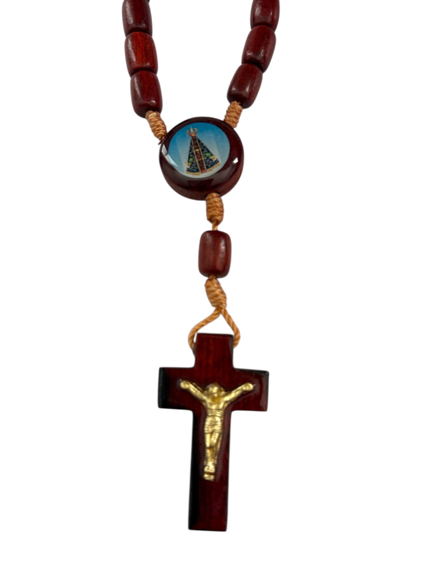 Handmade Wood Rosary