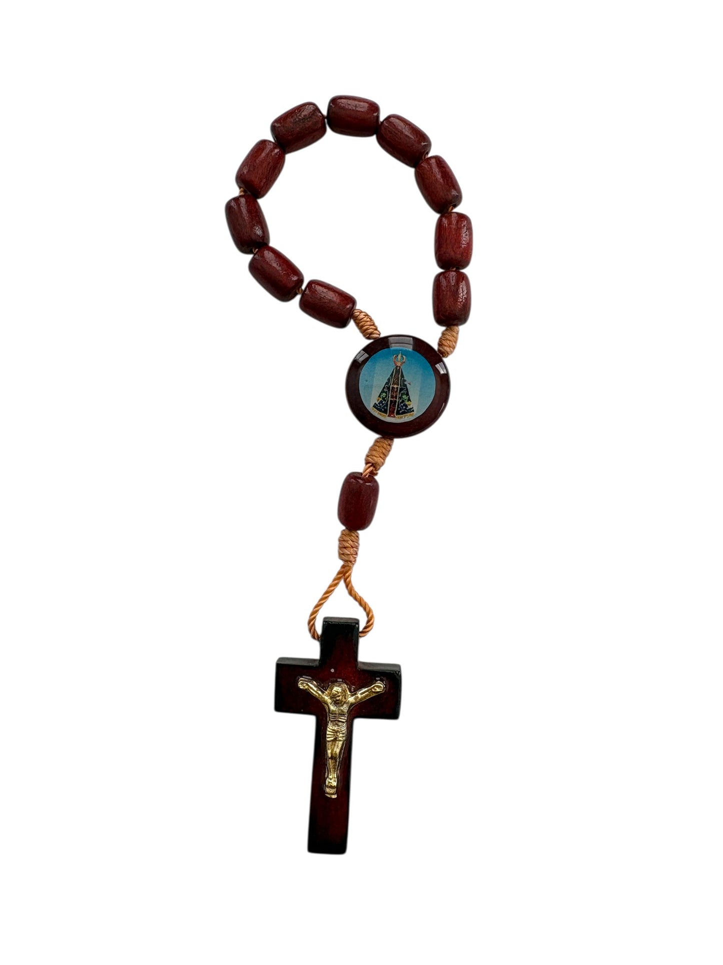 Handmade Wood Rosary