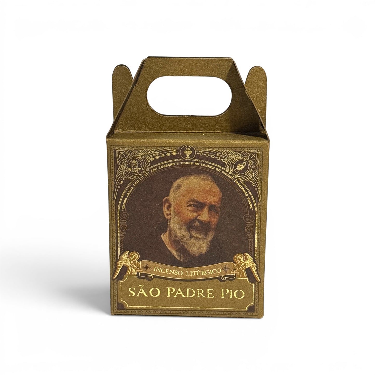 Saint Padre Pio Mini Incense Kit — Cinnamon, Menthol