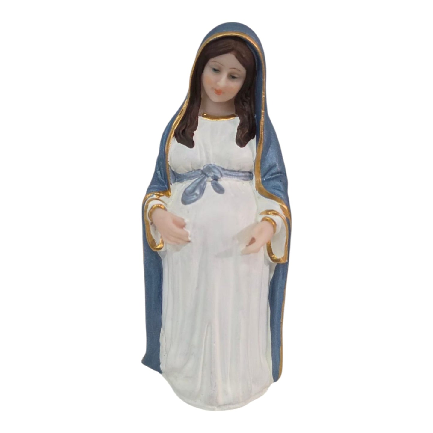 Our Lady of the Sweet Expectation  – Kneeling Pregnant Mary – 4.3 Inch