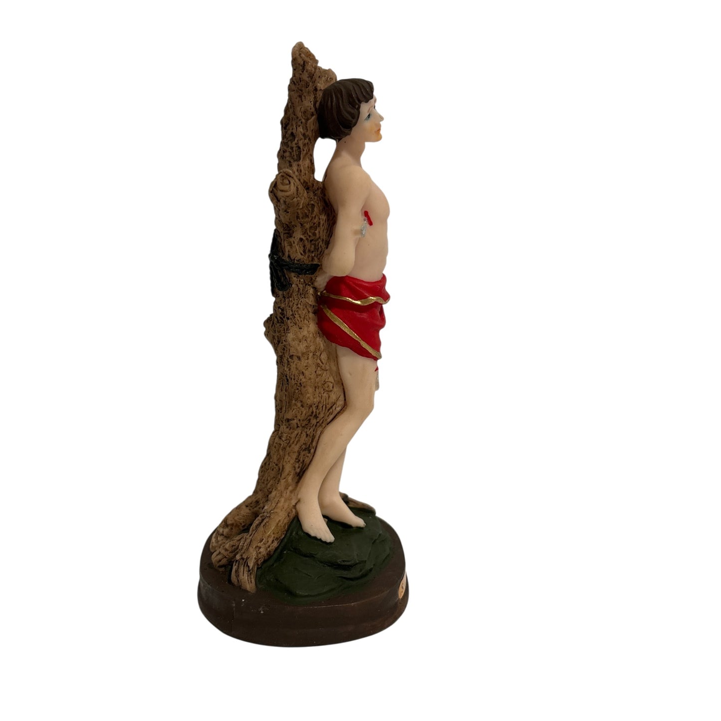 Saint Sebastian Statue 6.4 Inch Resin Figurine
