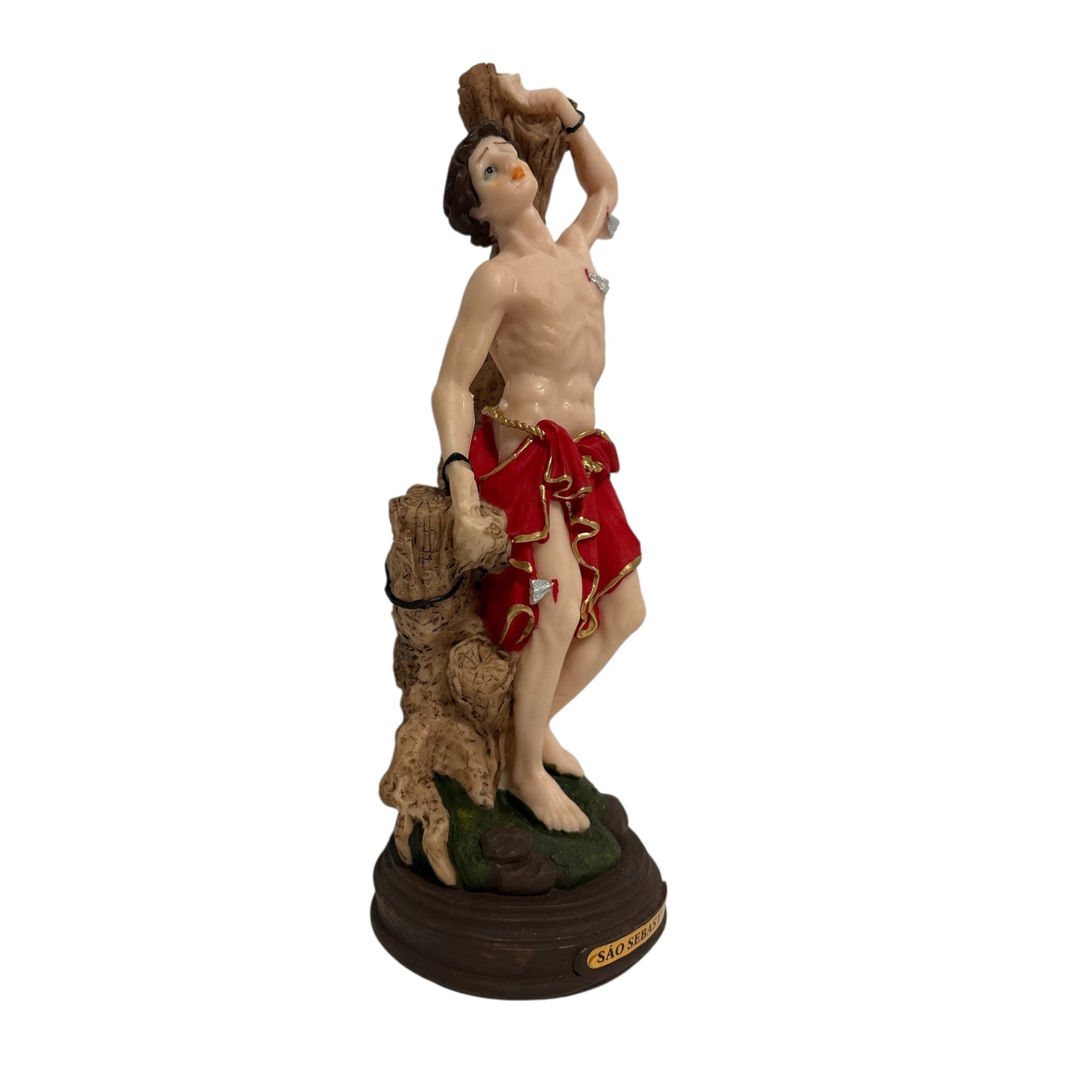 Saint Sebastian Statue 8.5 Inch Resin Figurine