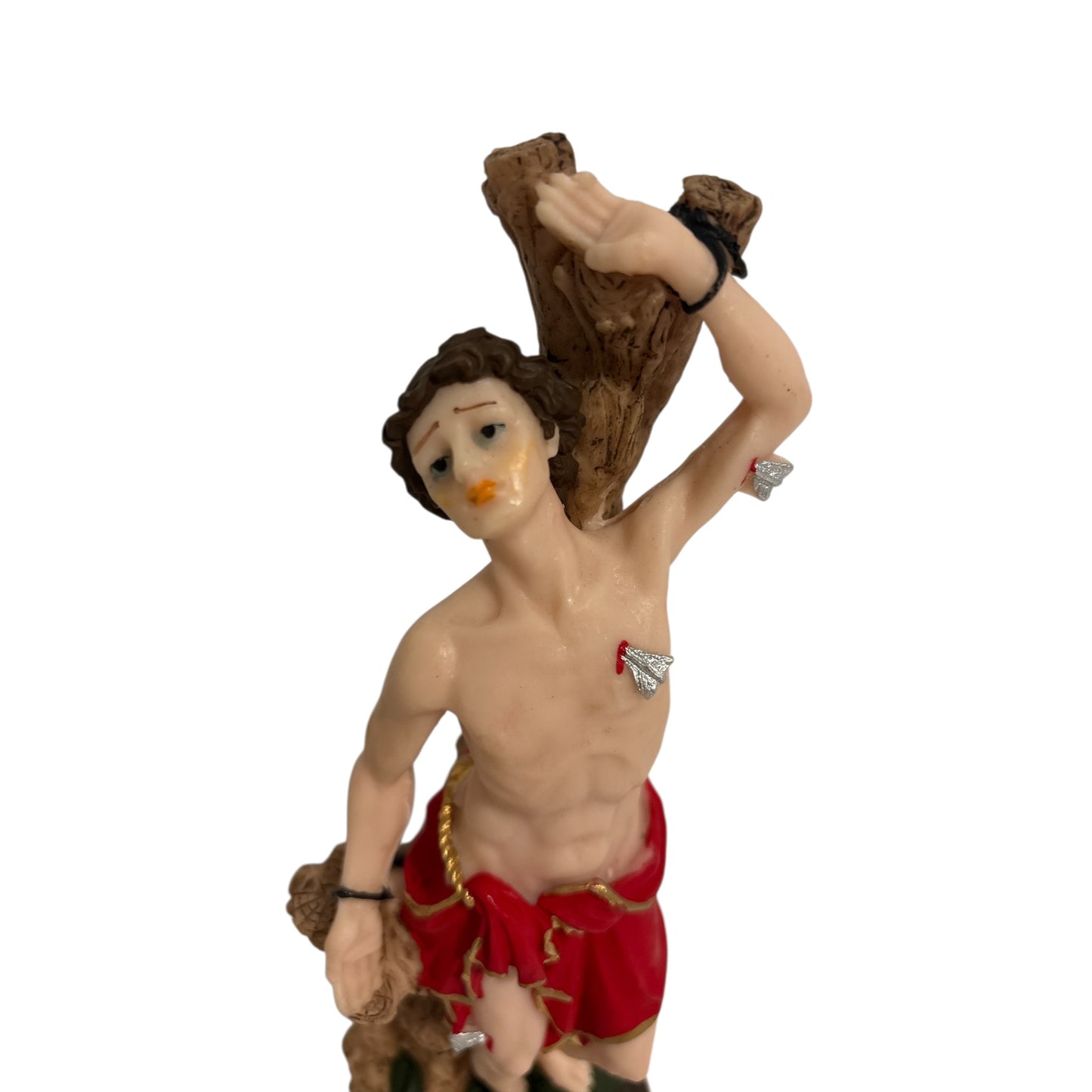 Saint Sebastian Statue 8.5 Inch Resin Figurine