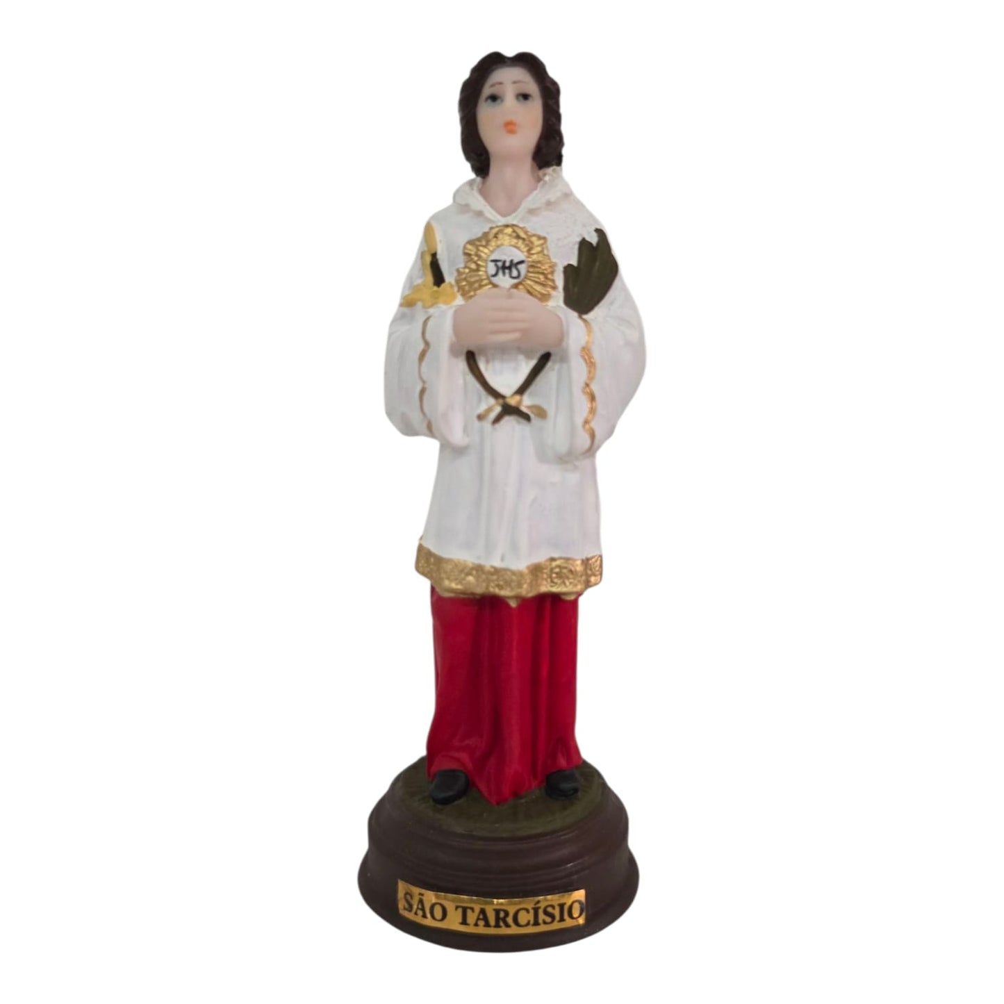 Saint Tarcisius Resin Statue -  Patron of Altar Servers - 7.5 Inch
