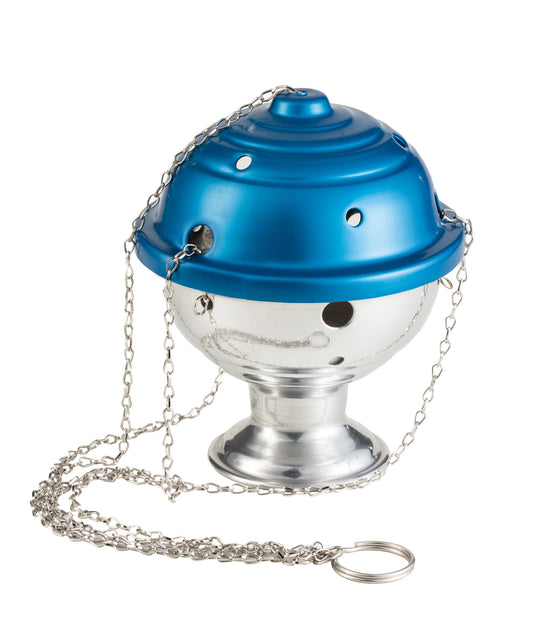 Milagros Aluminum Incense Burner - 5.1 Inches - Various Styles