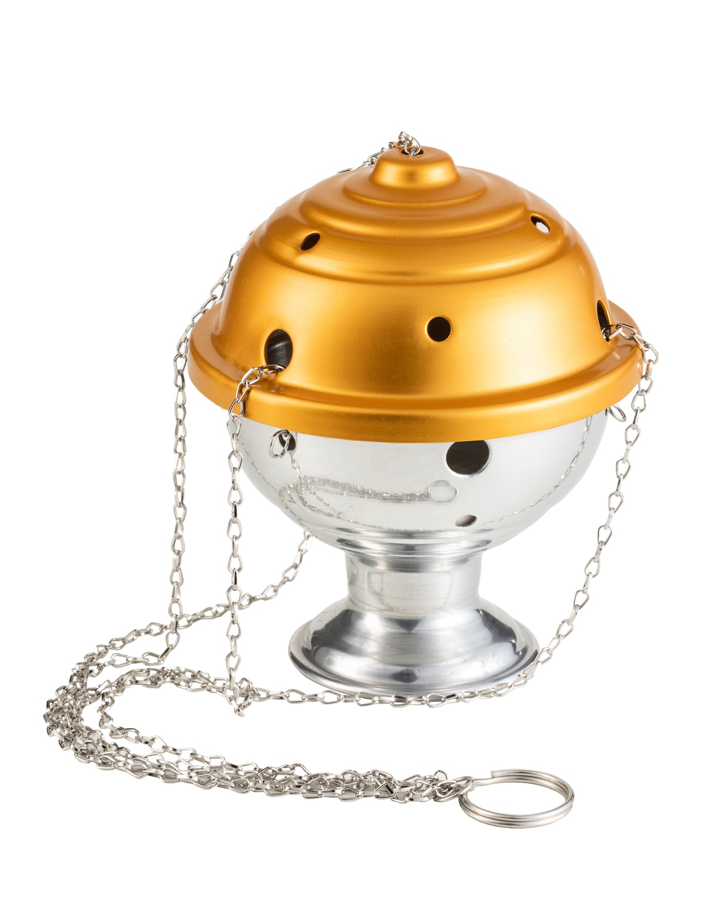 Milagros Aluminum Incense Burner - 5.1 Inches - Various Styles